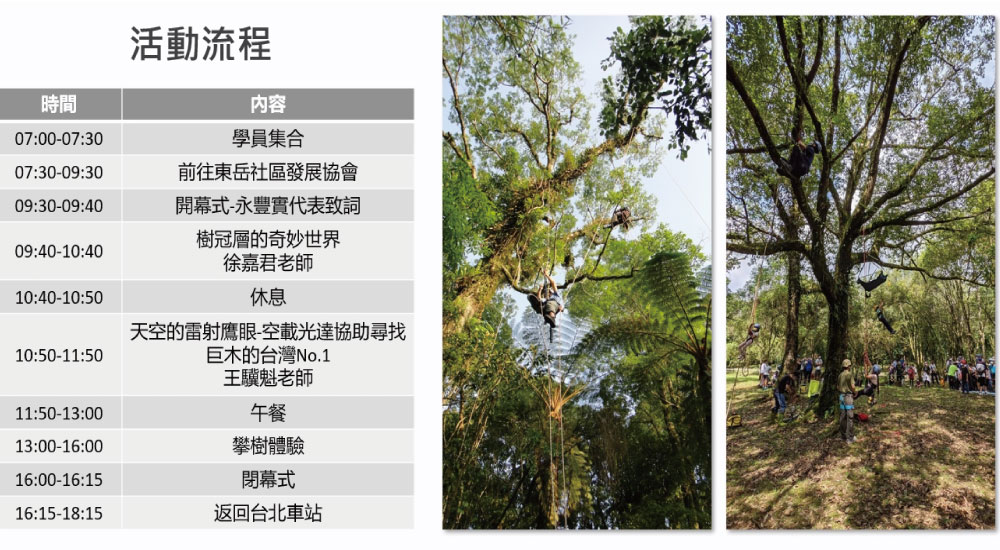 永豐餘消費品實業x找樹的人自然科學營 永豐餘消費品實業x找樹的人自然科學營